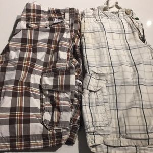 Two Aeropostale shorts size 33 waist